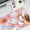 thumbnail image 4 of Long Mouse Pads for Desk,Halloween Ghosts and Pumpkins Desk Mats on Top Of Desks, Desk Mouse Pad Extra Large with 3mm Non-Slip Base and Stitched Edge for Gaming,Office,Work,Home 31.5"x11.8", 4 of 6