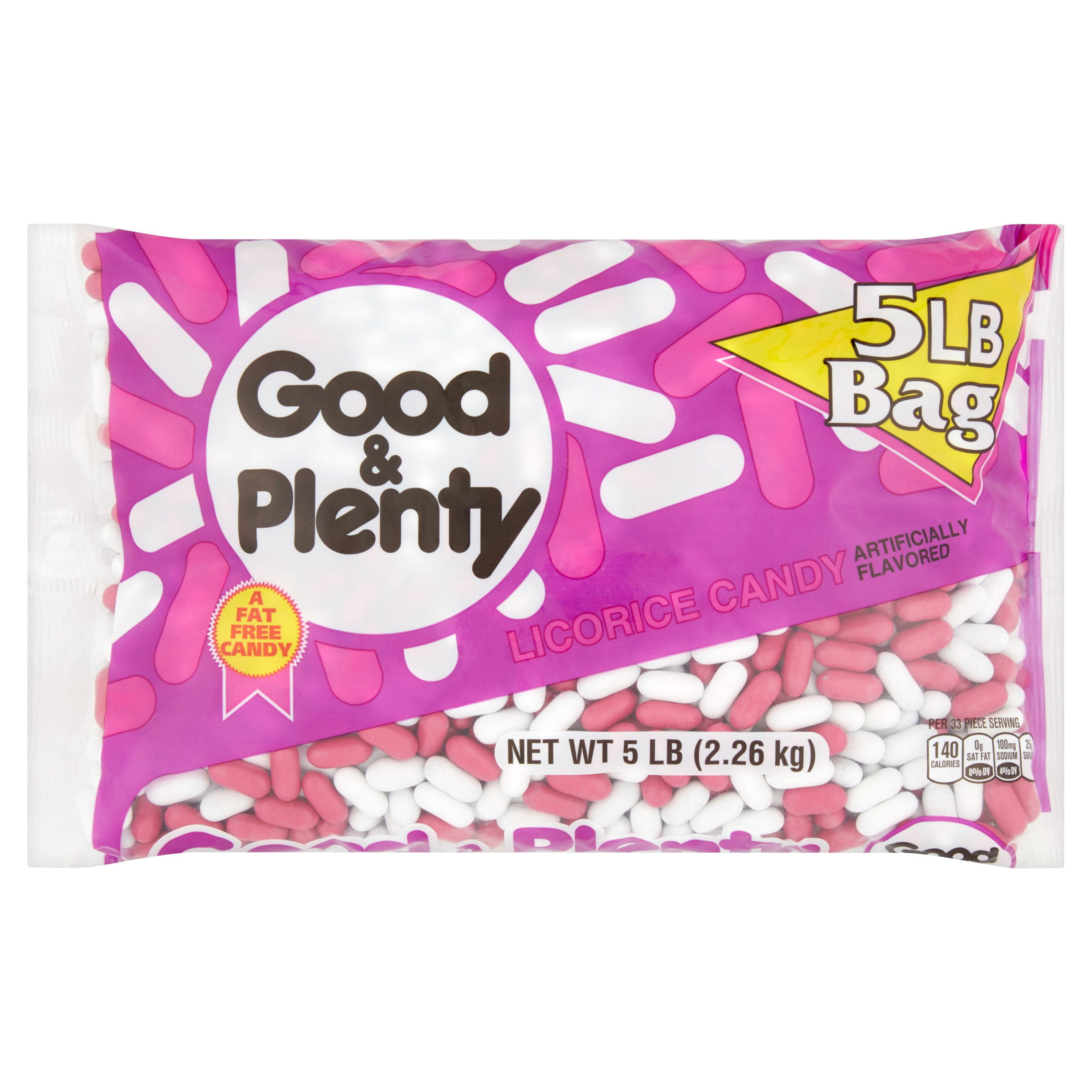 Good & Plenty Artificially Flavored Licorice Candy 5lb by The Hershey Company