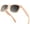 Latte, variant on Polka Dot Retro Fashion Sunglasses for Women Trendy Vintage 50s UV Protection Sun Glasses