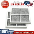 LG LT120F ADQ73214404 4 Pack Replacement Fresh Air Filter for Refrigerator with Kenmore Elite