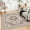 Beige, variant on General Washable Oriental Area Rug - 5x8 Rugs for Living Room Soft Carpet for Bedroom Waterproof Floral Distressed Indoor Stain Resistant Non-Shedding Floor Carpets (Blue, 5x8)