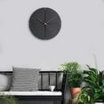 thumbnail image 3 of Minimalist Wall Clock, Small Wooden Wall Clocks for Home Kitchen Decor Indoor Nordic Style, 3 of 8