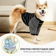 thumbnail image 4 of BT Bear Dog Elbow Protector Shirt, Dog Leg Recovery Suit for Prevent Licking Wound, Dog Shirt with Mesh Pad for Small Medium Large Dogs Black M, 4 of 7