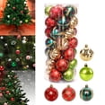 thumbnail image 3 of Bolas de Navidad Colgantes de Decoración Yotijar 30 Piezas Oro, 3 of 8