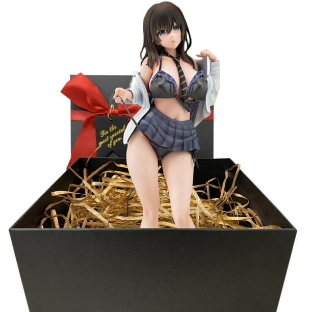 Figura de Hentai de personaje de Anime, juguete coleccionable de regalo, no censurado, Kuromine Aya Nure JK AWD Fivean unisex