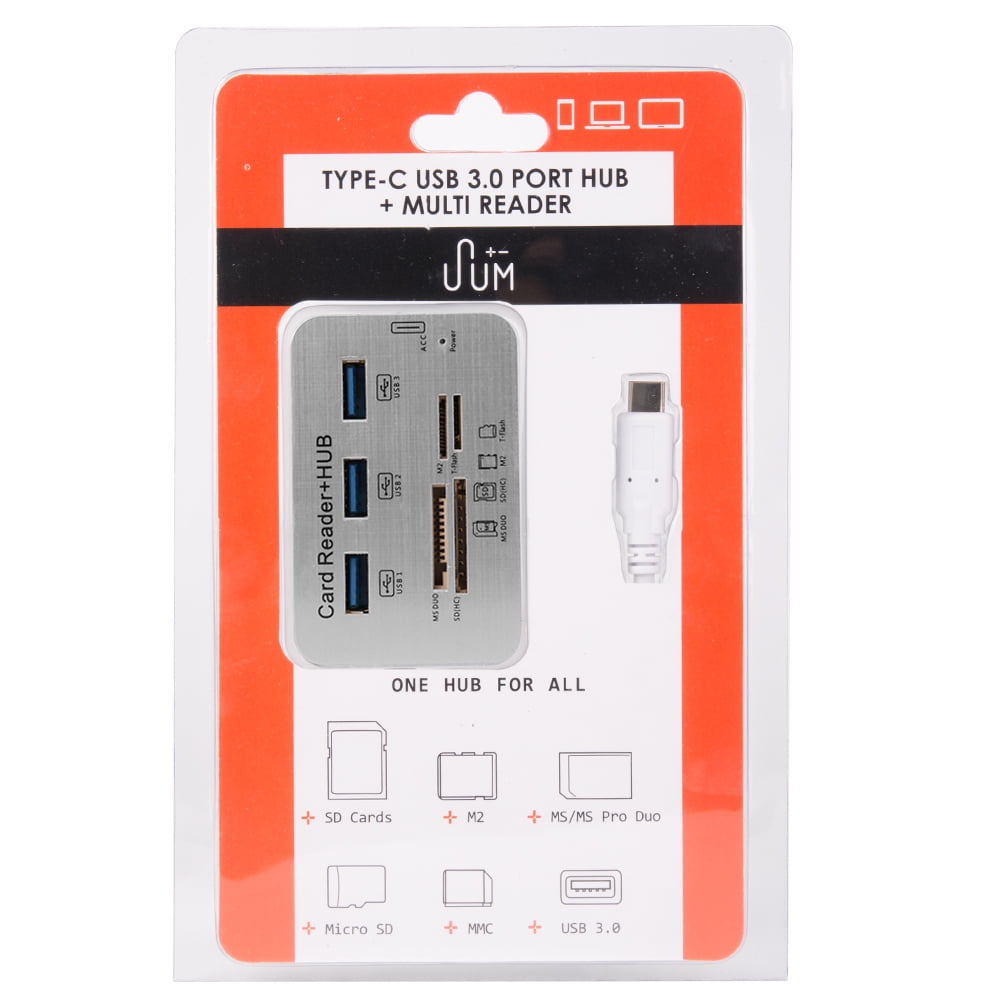 USB Type-C Memory card Reader Adapter USB Micro USB TF SD Card Type C hub with OTG For Macbook