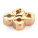 thumbnail image 3 of Combinadores, Rueda Hex Hub Brass Heavyer 4PCS 8MM Reemplazo para 1/10 Axial SCX10 90046 RR10 RGT 86 Tomshoo 8 mm, 3 of 7