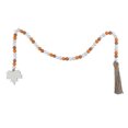thumbnail image 1 of Guirnalda De Cuentas De Madera, Colgantes Colgantes De Hoja De Arce Con Borlas, Cuentas De Madera Para Decoración De Halloween Yuarrent HA037942-00, 1 of 6