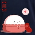 thumbnail image 3 of CafePress - Mochi Love Women's Long Sleeve Dark T Shirt - Women's Long Sleeve Graphic Tee Casual Fit, 3 of 4