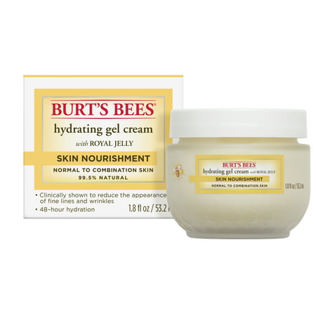Burt's Bees Skin Nourishment Hydrating Gel Cream for Normal to Combination Skin, 1.8 (Best Hydrating Cream For Combination Skin)