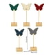 thumbnail image 3 of Soporte de exhibición de joyería Qarigey organizador de relojes mariposas clásicas azul oscuro, 3 of 6