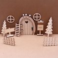 thumbnail image 1 of 9 piezas de minicasa de muñecas, decoración navideña, escena navideña en miniatura, juego de casa de muñecas, suministros de decoración navideña, 1 of 6