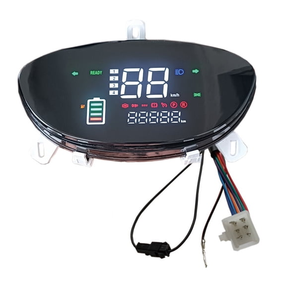 for Ebike LCD Display Motor Speedmeter Screen 48-72V E-Bike Electric Bike Scooter Zeraneb