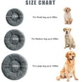 thumbnail image 2 of Calming Dog Bed Cat Bed, Washable Round Dog Bed - 23/30/36 inches Anti-Slip Faux Fur Donut Cuddler Cat Bed for Small Medium Large Dogs - Fits up to 25/45/100 lbs - Waterproof Bottom, 2 of 12