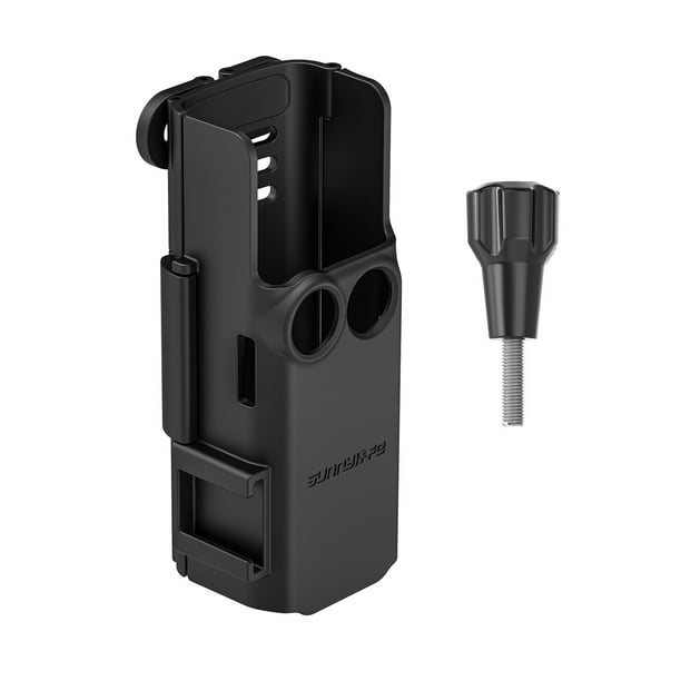 Sidaley Adaptador de expansión Pocket 3, cómodo de sujetar, negro, para un rendimiento confiable, soporte para adaptador Pocket 3 Accesorios para fotos