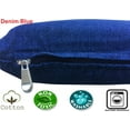thumbnail image 5 of Dogbed4less 1-pack 37"X27"X4" Size Blue Denim Washable External Replacement Cover Only, 5 of 8