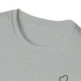 thumbnail image 3 of Finger Heart, Gildan Unisex Softstyle Shirt, Korean Cute Graphic Tee, S-3XL, 3 of 3