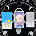 thumbnail image 1 of Baraja de cartas de Tarot con guía, juego de mesa de oráculo, adivinación del destino, 78 cartas Fivean unisex, 1 of 2