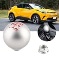 thumbnail image 4 of Palanca de cambios Manual de aluminio para coche, perilla de cambio de bola, cabezal de palanca de cambios, 6 velocidades, 4 of 7
