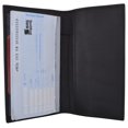 thumbnail image 4 of Swiss Marshall Brand New Premium Leather Slim Checkbook Cover Holder, 4 of 43