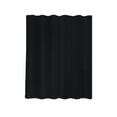 thumbnail image 2 of Latrodar Double Sided Solid Colour Polka Dots Wafer Shower Curtain Water Proof Bathroom Bathroom Hole Shower Curtains Black Safe&Non-toxic 9.2x2 Inch, 2 of 5
