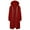 Red, variant on Lcziwo Womens Fleece Lined Hoodies Plus Size Baggy Long Coats Long Sleeve Drawstring Casual Jackets Zip Up Fall Winter Warm Sweatshirts with Pockets 2025 Red,XXXL
