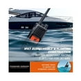 thumbnail image 6 of Standard Horizon HX380 1.5-Inch 5W Standard Handheld VHF Marine Radio with 40 LMR Channels, IPX7 Waterproof and NOAA Weather, 6 of 6