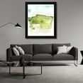 thumbnail image 3 of June Erica Vess 20x23 Black Modern Wood Framed Wall Art Titled - Liquid Valley II, 3 of 6