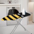 thumbnail image 2 of HELLHERO Bee Stripe Face Ironing Board Cover Dust Proof Elastic Edge Ironing Cover Protector Easy Fit 15x54 Inch, 2 of 4