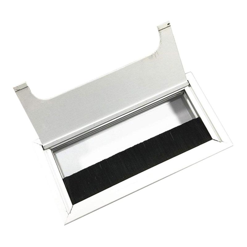 Computer Desk Grommet Cable Outlet Wire Hole Cover 16*8cm