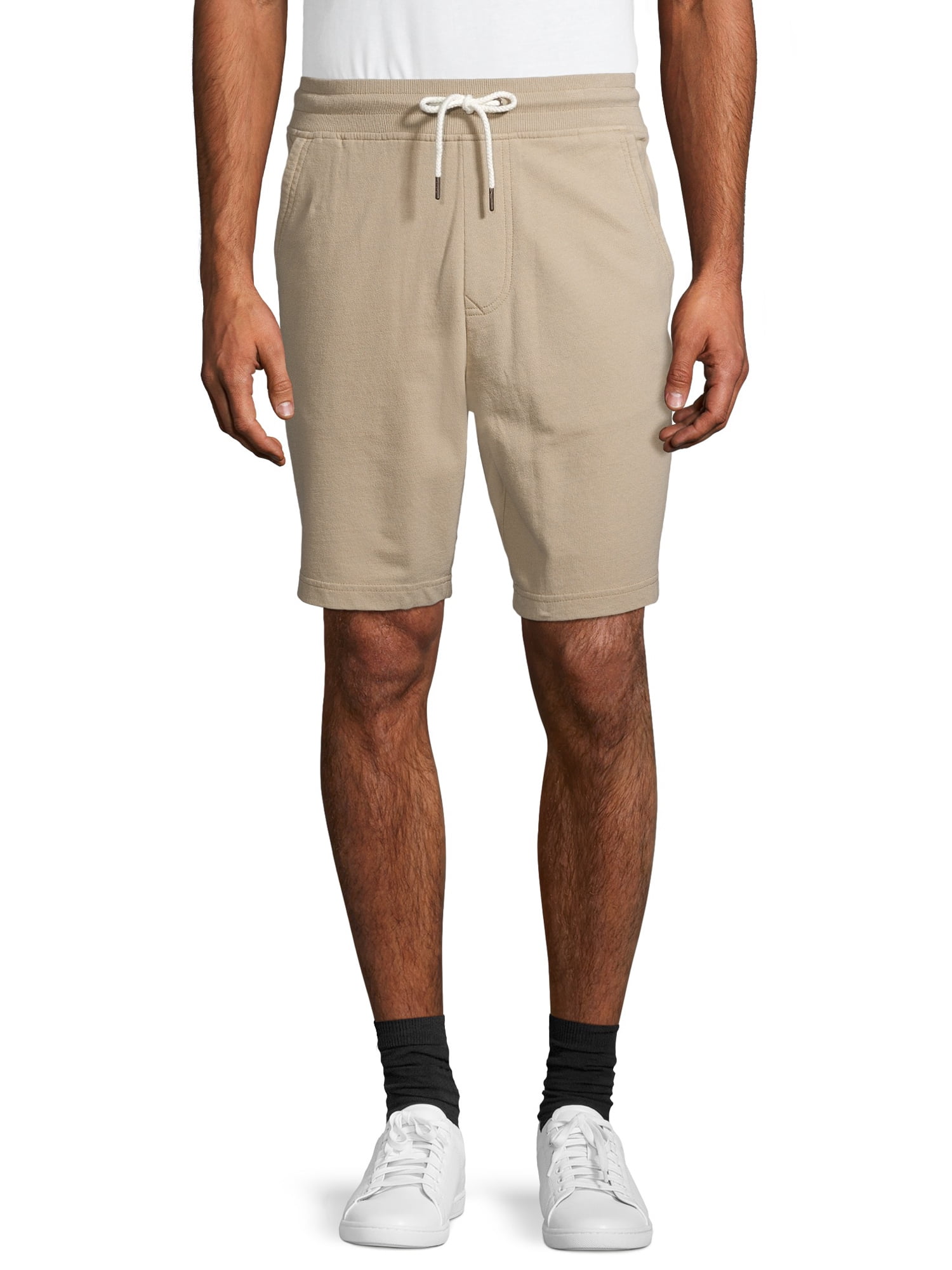 no boundaries men's knit jogger shorts