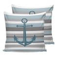 thumbnail image 7 of Outdoor Throw Pillow Cover Vintage Nautical Anchor on Wood Planks Waterproof Cushion Covers 2 Pack Marine Theme Pillow Cases Home Decoration for Patio Garden Couch Sofa, 7 of 7
