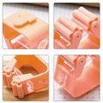 thumbnail image 3 of Xingzhi 1PC Wall Mounted Holder Household Adhesive Storage Broom Hanger Hook Racks For Kitchen Bathroom pink 1Set, 3 of 6