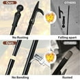 thumbnail image 4 of AEASKIEY Fire Pit Poker, Campfire Accessories for Fireplace, Heavy Duty Fire Pit Poker Stick 30 inch, Rust-Resistant Black, 4 of 7