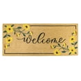 thumbnail image 1 of Coir Door Mat Sunflower Border Welcome 16"X48", 1 of 3