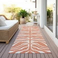 thumbnail image 6 of Addison Rugs Chantille Indoor/Outdoor Transitional Geometric, Abstract Coral Washable Runner Rug, 2'3" x 7'6", 6 of 6