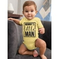 thumbnail image 2 of Mommy's Little Man Bodysuit Infant -Smartprints Designs,  12 Months, 2 of 4