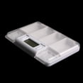 thumbnail image 6 of XISAOK Pills Reminder Medicine Alarm Timer Electronic Box for Case Organizer 4 Grids, 6 of 10