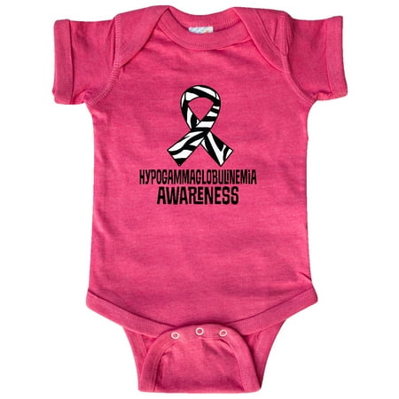 

Inktastic Hypogammaglobulinemia Ribbon Gift Baby Boy or Baby Girl Bodysuit