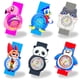 thumbnail image 2 of Reloj de flamenco de dibujos animados para niños, relojes para niños y niñas, reloj para estudiantes, Panda 3D/búho/zorro, Animal, juguete para bebés, regalo de fiesta de cumpleaños para niños Gao Jinjia LED, 2 of 2