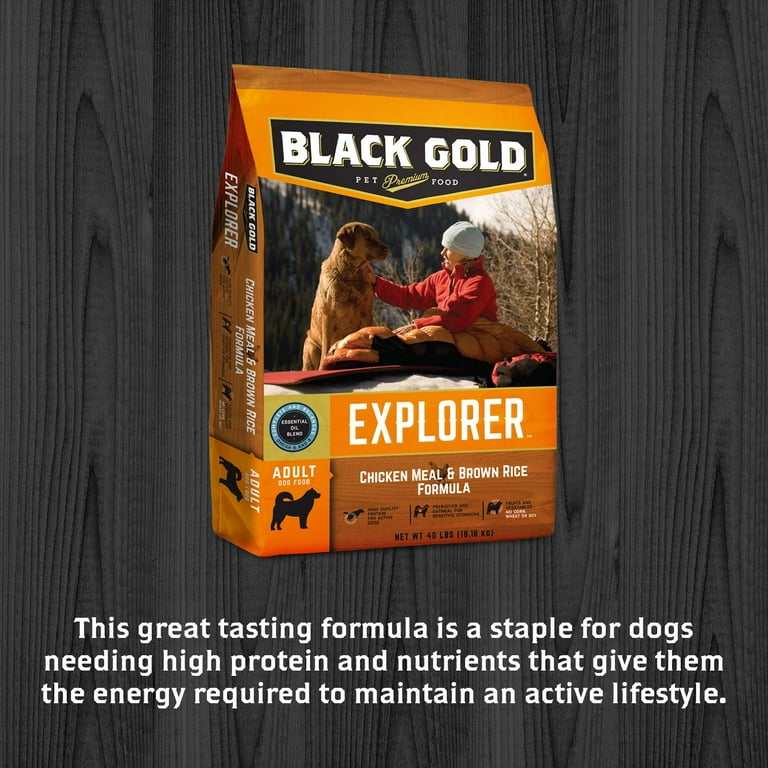 Black gold best sale explorer puppy formula