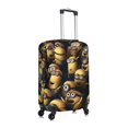 thumbnail image 3 of Cute Anime Cartoon Minions Travel Suitcase Protective Cover Trunk Case Washable Elastic Luggage Cover Fits Small Suitcase Protector Baggage With Concealed Zipper Gifts, 3 of 5