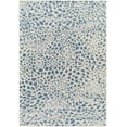 thumbnail image 2 of Hauteloom Erno Living Room, Bedroom Patio Outdoor Area Rug - Contemporary - Rose Cream, Royal Denim, Silver Blue - 2' x 2'11", 2 of 6