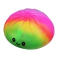 thumbnail image 2 of Juguete Kawaii de bollo al vapor, suave, antiestrés, juguete antiestrés, linda pelota Baozi con cara feliz, regalo descompresor para niños y adultos., 2 of 9