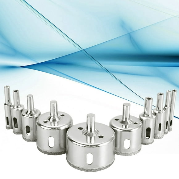 SHOWERORO 10Pcs Drill Bit for Concrete and Tile Drilling Set for Precise Centering in Home Improvement