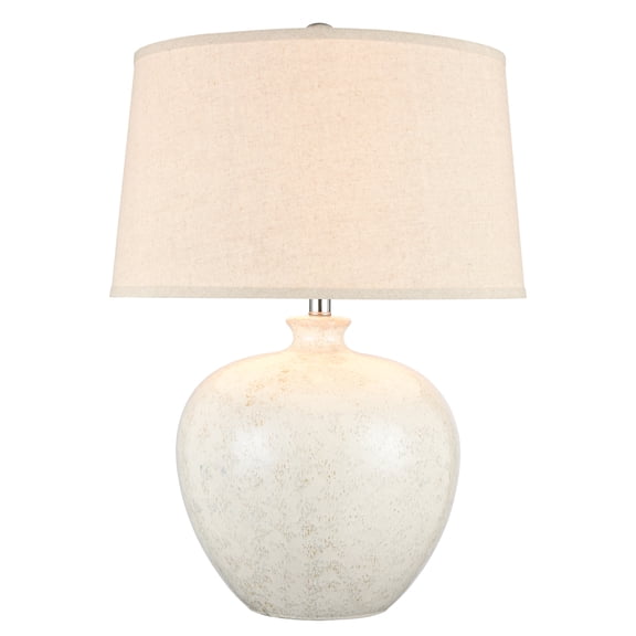 Elk Home 19-Inch Wide Zoe Table Lamp, Transitional, White