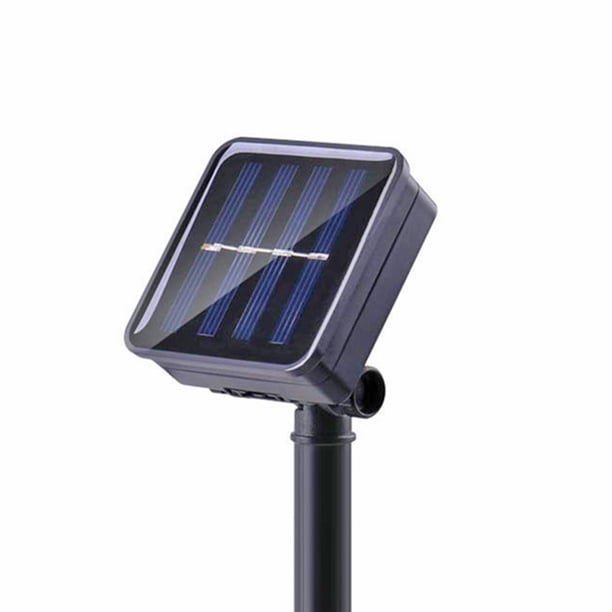Lámpara 5m 20LED Bolas de cristal Luz solar impermeables para exteriores (blanco cálido) Likrtyny Para estrenar