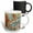 Multicolor, variant on 3drose, Rock with Lichen. Lower Deschutes River, Central Oregon, Usa., 11oz Two-tone Black Mug