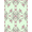 Light Green, Pattern 9, variant on ODIKA Boho Toss Scallop Border Delicate Ribbon Vintage Pink Coquette Refined Non-Slip Chair-Friendly for Home Office, Gaming Room, Under Desk