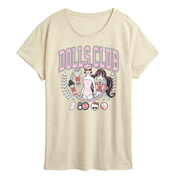 Mattel - Dolls Club  - Women's Short Sleeve Graphic T-Shirt